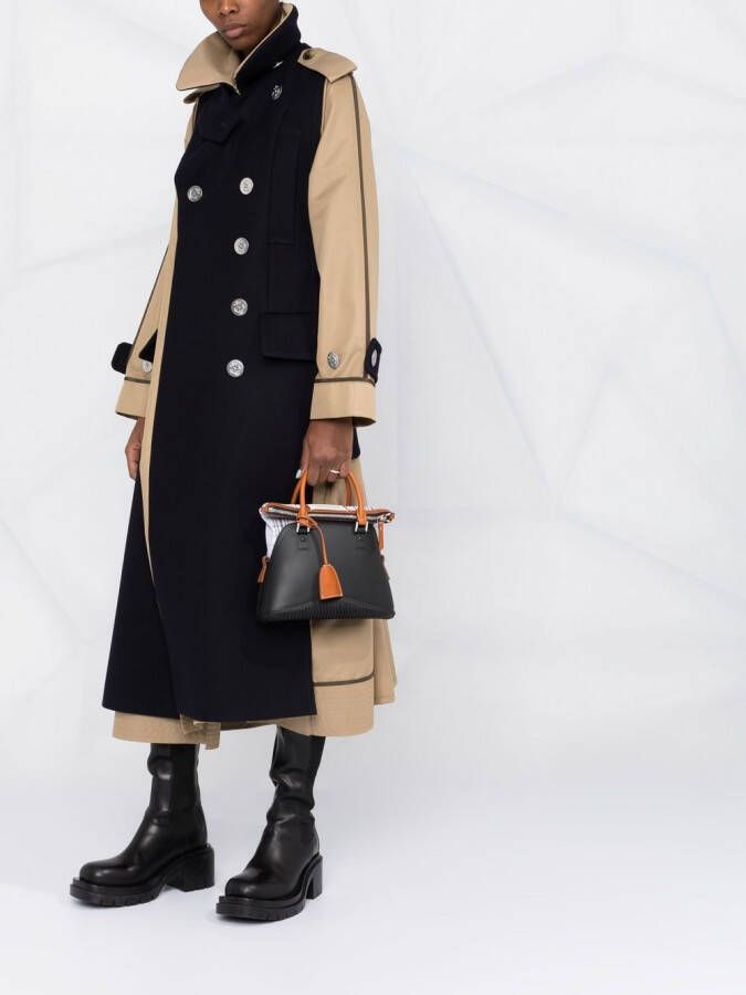 Maison Margiela Kleine 5AC tas met handgreep Zwart