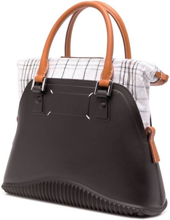 Maison Margiela Kleine 5AC tas met handgreep Zwart