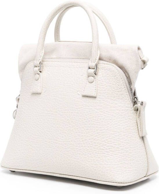 Maison Margiela Kleine 5AC Classique tas met handgreep Wit