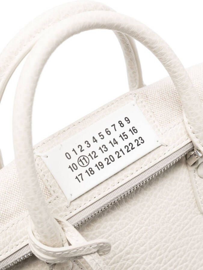 Maison Margiela Kleine 5AC Classique tas met handgreep Wit