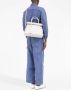 Maison Margiela 5AC leren schoudertas Wit - Thumbnail 3
