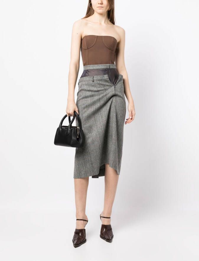 Maison Margiela Asymmetrische rok Grijs