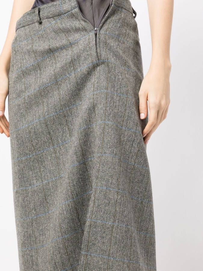 Maison Margiela Asymmetrische rok Grijs