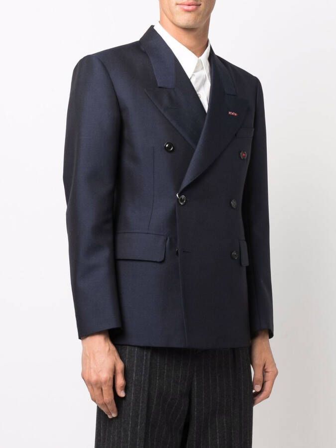 Maison Margiela Blazer met dubbele rij knopen Zwart