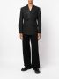 Maison Margiela Mohair blazer met dubbele rij knopen Zwart - Thumbnail 2
