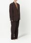 Maison Margiela Blazer met enkele rij knopen Bruin - Thumbnail 3