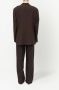 Maison Margiela Blazer met enkele rij knopen Bruin - Thumbnail 4