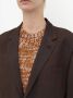 Maison Margiela Blazer met enkele rij knopen Bruin - Thumbnail 5