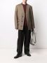 Maison Margiela Blazer met opstaande kraag Beige - Thumbnail 2