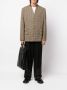 Maison Margiela Blazer met pied-de-poule print Bruin - Thumbnail 2