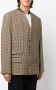 Maison Margiela Blazer met pied-de-poule print Bruin - Thumbnail 3