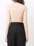 Maison Margiela Getailleerde body met lange mouwen Beige - Thumbnail 4