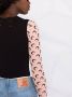 Maison Margiela Four Stitch body met logo Zwart - Thumbnail 5