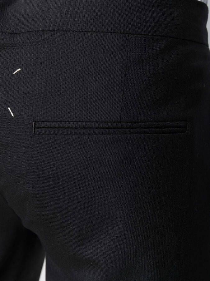 Maison Margiela Broek met trekkoordtaille Zwart