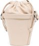 Maison Margiela Fire kleine leren bucket-tas Bruin - Thumbnail 3