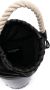 Maison Margiela Kleine Fire leren bucket-tas Zwart - Thumbnail 5
