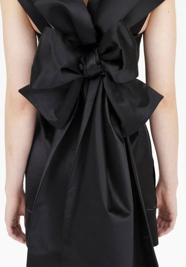 Maison Margiela Work-In-Progress mini-jurk Zwart