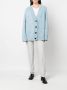 Maison Margiela Vest met V-hals en print Blauw - Thumbnail 2