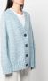 Maison Margiela Vest met V-hals en print Blauw - Thumbnail 3