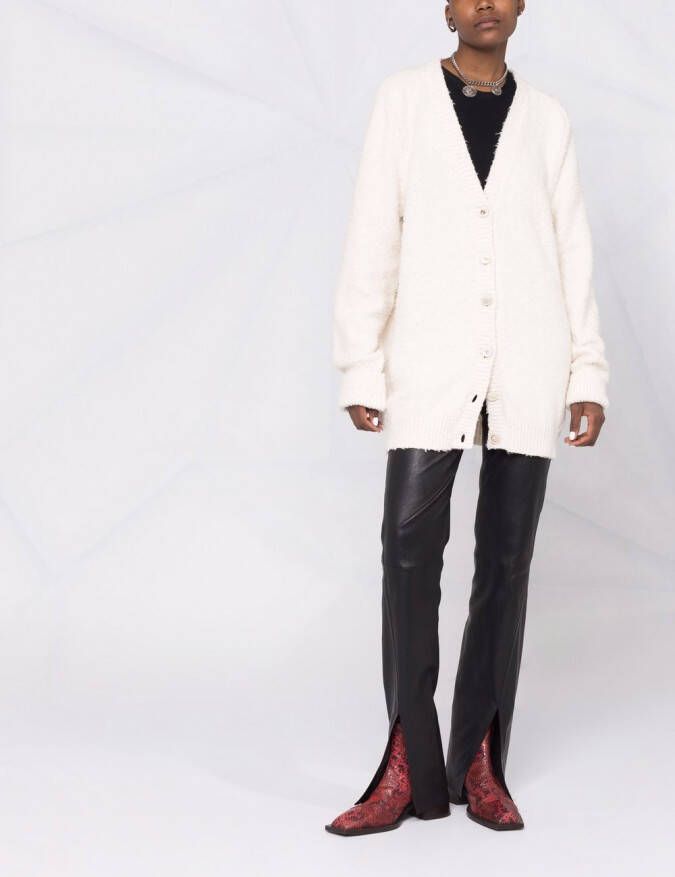 Maison Margiela Button-up vest Wit