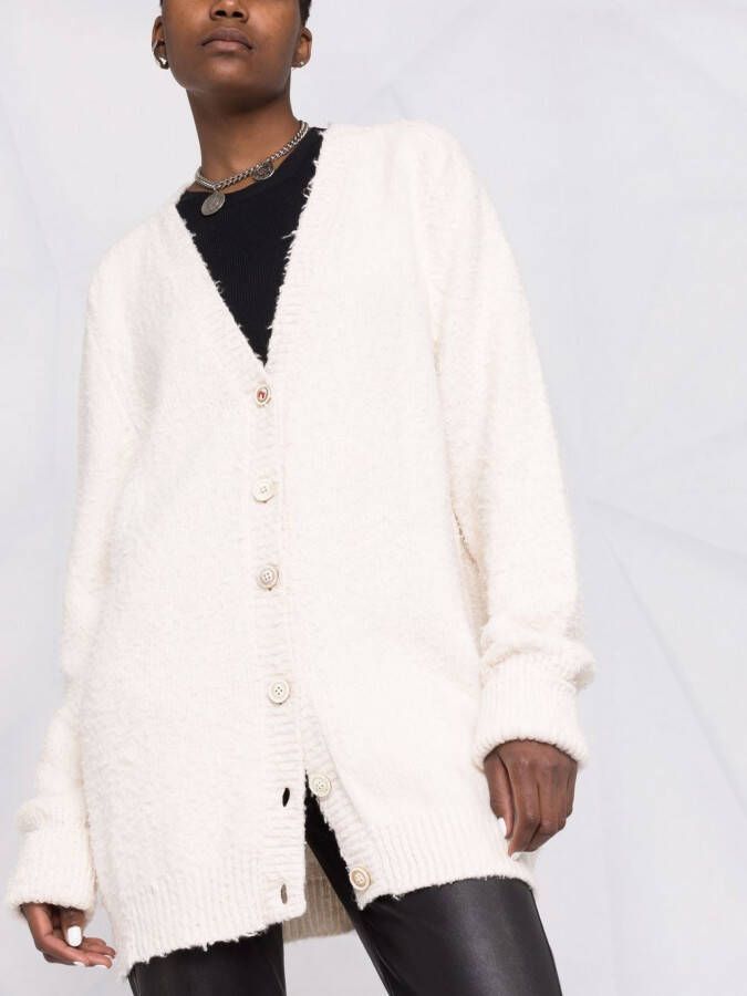 Maison Margiela Button-up vest Wit
