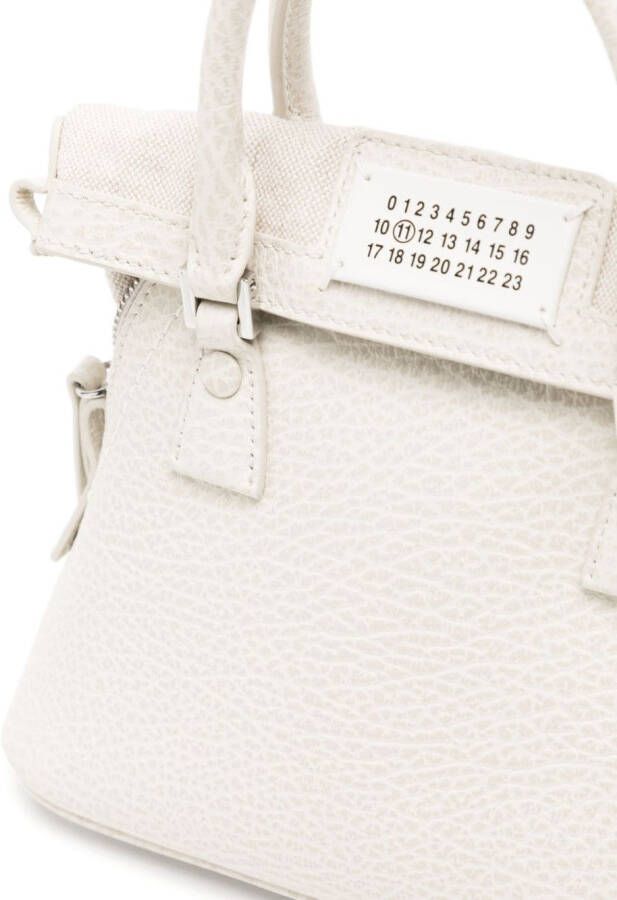 Maison Margiela 5AC Classique kleine tas met handgreep Wit