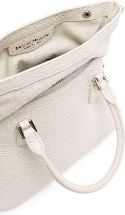 Maison Margiela 5AC Classique kleine tas met handgreep Wit