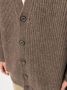 Maison Margiela Vest met V-hals van alpacablend Bruin - Thumbnail 5