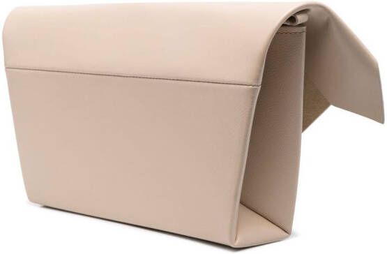 Maison Margiela Leren clutch Beige