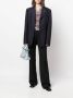 Maison Margiela Colbert met enkele rij knopen Blauw - Thumbnail 3