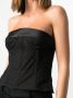 Maison Margiela Bustier top Zwart - Thumbnail 5