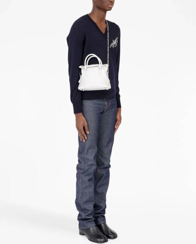 Maison Margiela Kleine 5AC Cinema Inferno crossbodytas Wit