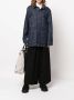 Maison Margiela Jack met contrasterend stiksel Blauw - Thumbnail 2