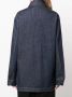 Maison Margiela Jack met contrasterend stiksel Blauw - Thumbnail 4