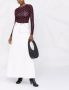 Maison Margiela Denim maxi-rok Wit - Thumbnail 2
