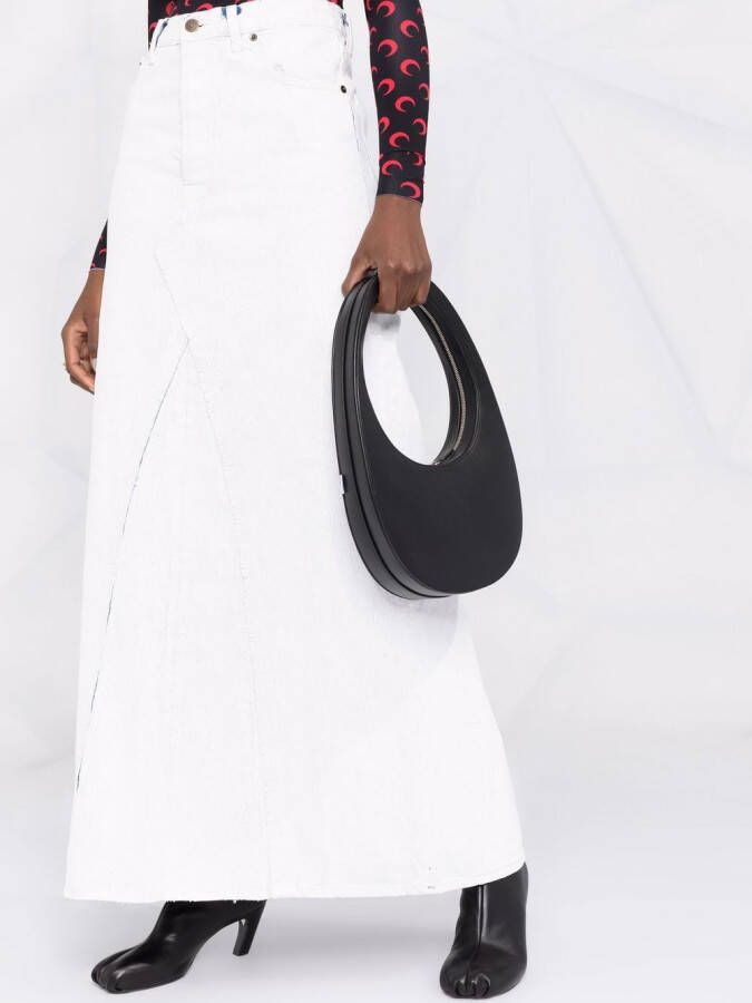 Maison Margiela Denim maxi-rok Wit