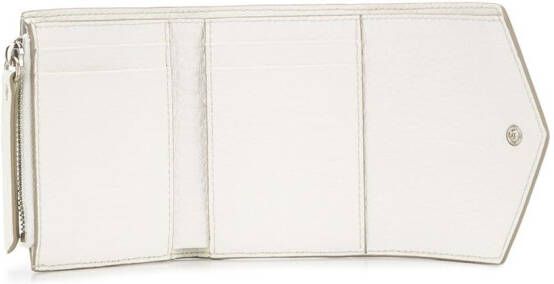 Maison Margiela Leren portemonnee Wit