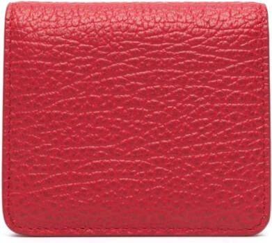 Maison Margiela Leren portemonnee Rood