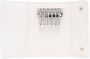Maison Margiela Portemonnee met vier stiksels en sleutelhanger Wit - Thumbnail 3