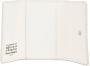 Maison Margiela Leren portemonnee met stiksels Wit - Thumbnail 3
