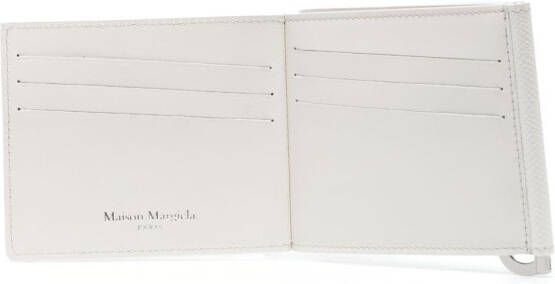 Maison Margiela Portemonnee met vier stiksels Wit
