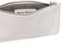 Maison Margiela Leren pasjeshouder met vier stiksels Wit - Thumbnail 3
