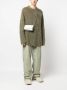 Maison Margiela Four Stitches portemonnee met ketting Beige - Thumbnail 2