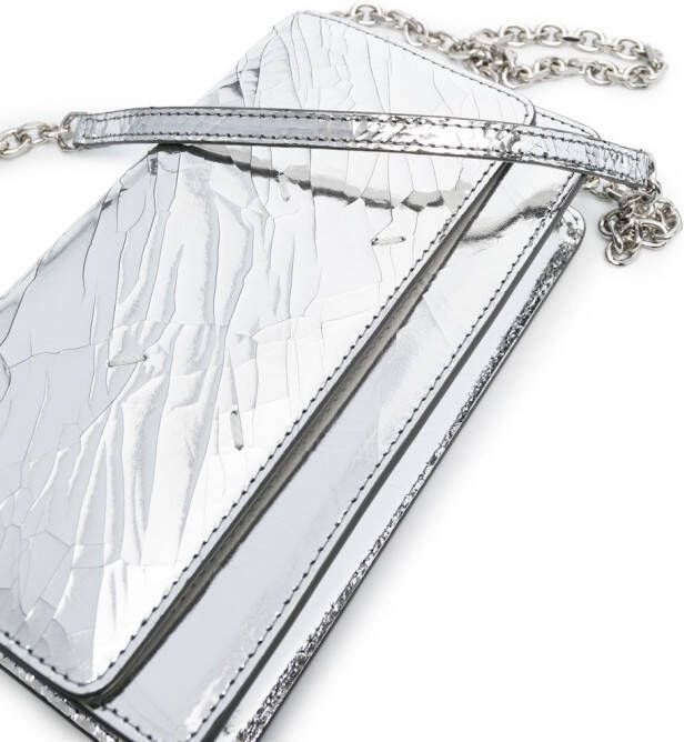 Maison Margiela Portemonnee met ketting Zilver