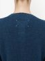 Maison Margiela Geweven vest met ronde hals Blauw - Thumbnail 5