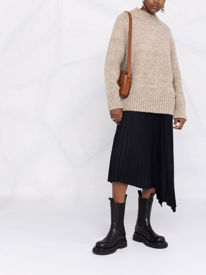 Maison Margiela Gebreide coltrui Beige