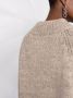 Maison Margiela Gebreide coltrui Beige - Thumbnail 3