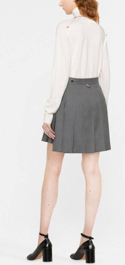 Maison Margiela Work-In-Progress trui met hoge hals Beige