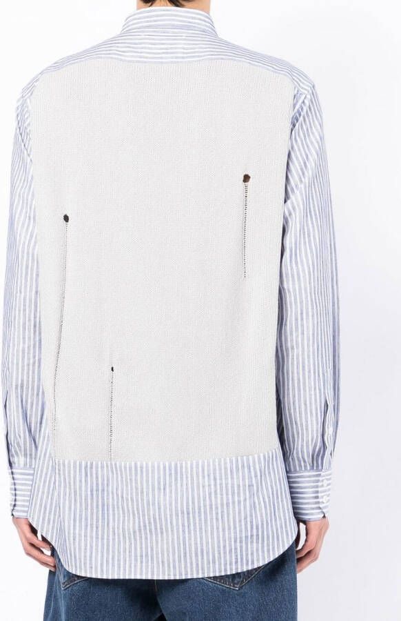 Maison Margiela Gerafeld overhemd Grijs