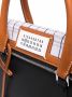 Maison Margiela Grote 5AC geruite shopper Zwart - Thumbnail 4